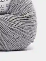 Серый пряжа Gazzal Baby Cotton 40% акрил 60% хлопок 50 г 165 м