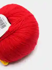 Красный пряжа Gazzal Baby Cotton 40% акрил 60% хлопок 50 г 165 м