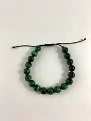 Браслет из натуральных камней: Кошачий глаз зеленый Handmade, плетенный, 10 мм