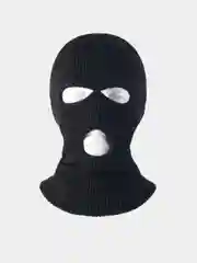 Черный балаклава унисекс