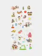 Багровый стикеры 6 шт наклейки