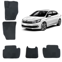 Автомобильные EVA коврики для CITROEN C4 (2 поколение)/Ситроен Ц4 (2)