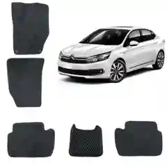 Автомобильные EVA коврики для CITROEN C4 (2 поколение)/Ситроен Ц4 (2)