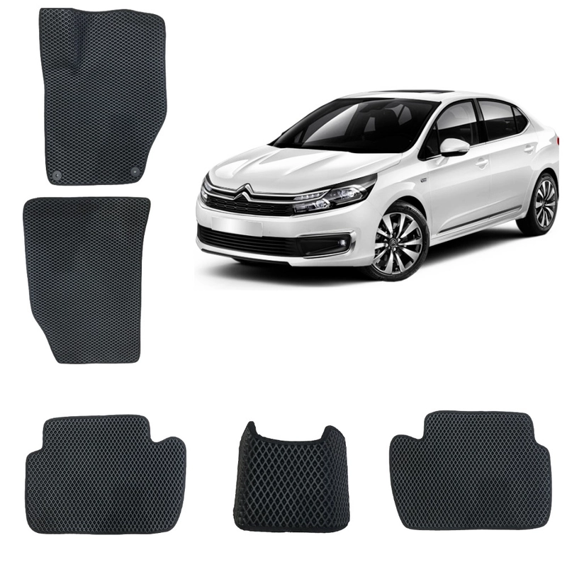 Автомобильные EVA коврики для CITROEN C4 (2 поколение)/Ситроен Ц4 (2)