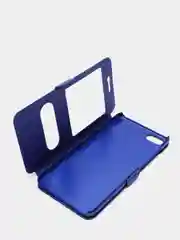 Синий чехол книжка MEIZU U10