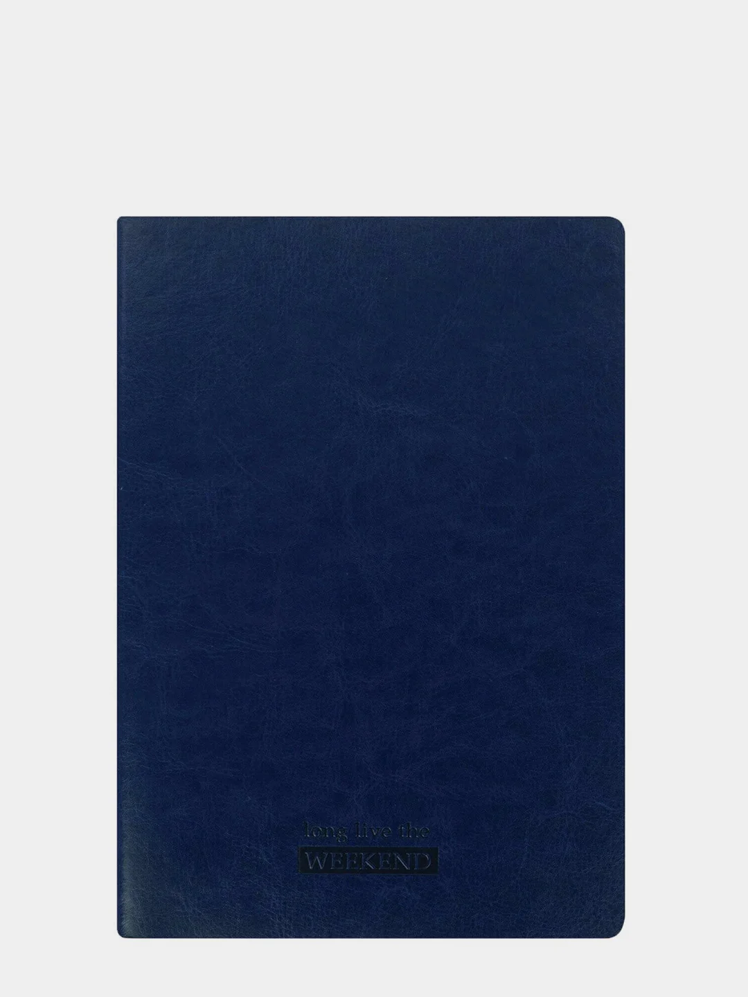 Тетрадь B5 60 л, клетка, экокожа, темно-синий, BRAUBERG VIVA, 403897