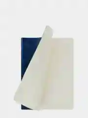Тетрадь B5 60 л, клетка, экокожа, темно-синий, BRAUBERG VIVA, 403897