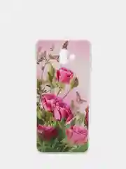 Алый чехол SAMSUNG J6 PLUS