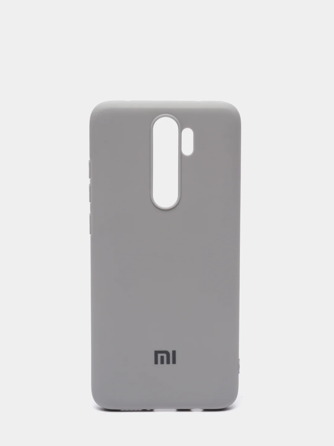 Серый чехол для Xiaomi Redmi Note 8 pro