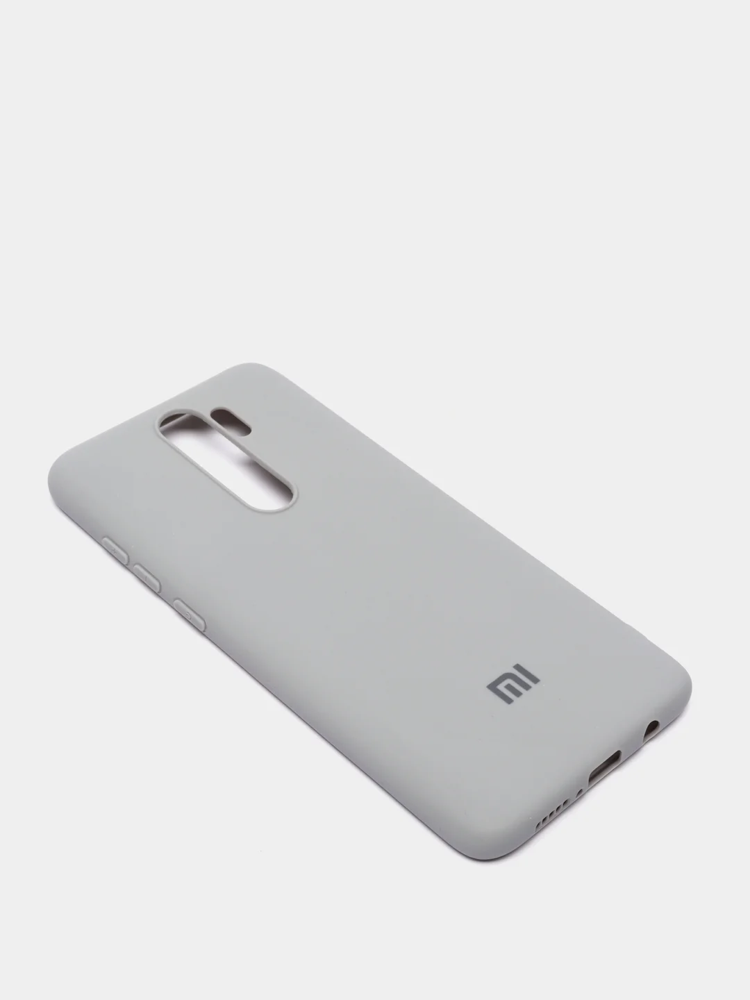 Серый чехол для Xiaomi Redmi Note 8 pro