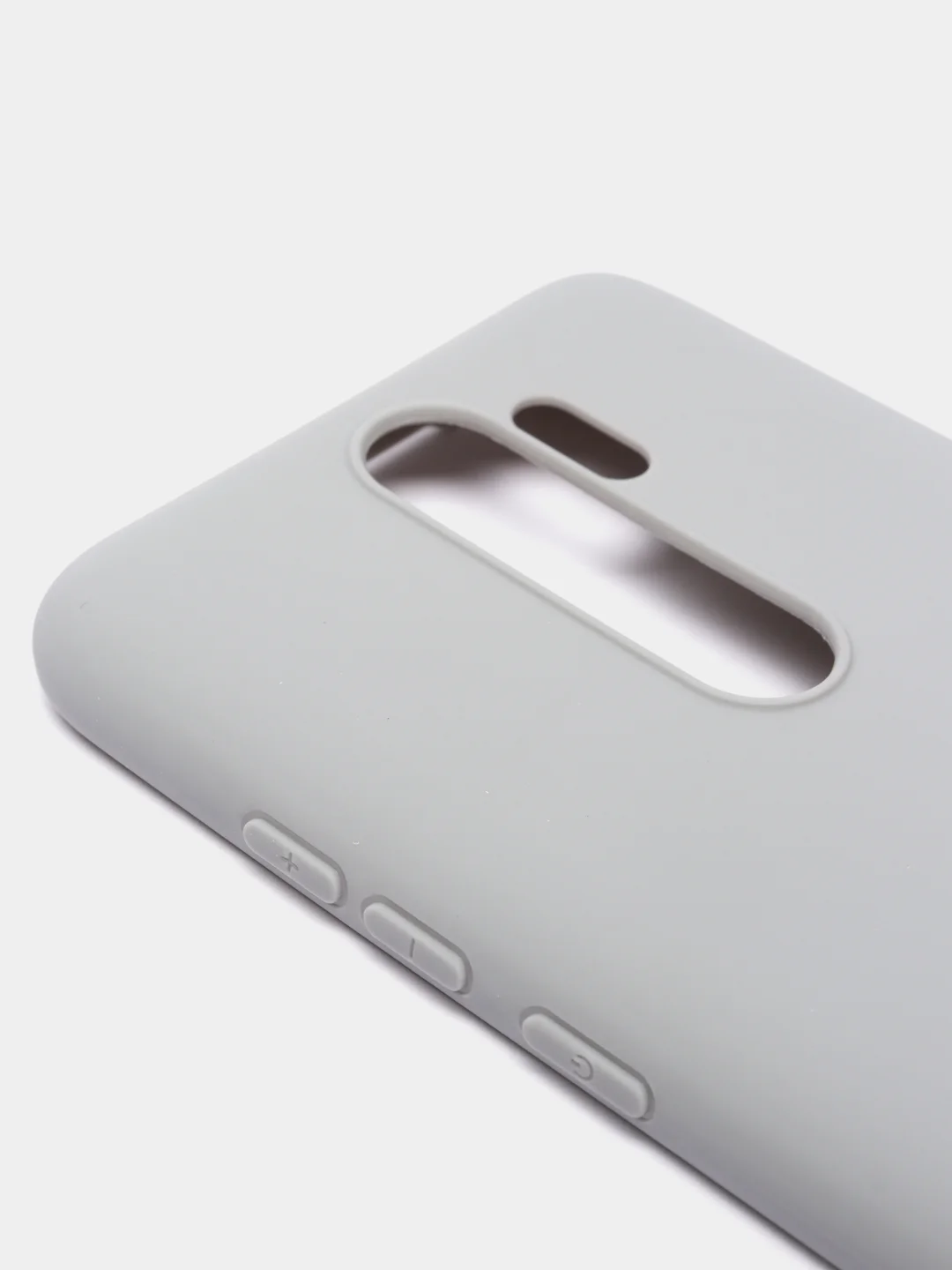 Серый чехол для Xiaomi Redmi Note 8 pro