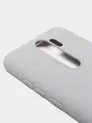 Серый чехол для Xiaomi Redmi Note 8 pro