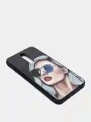 Синий меланж чехол Xiaomi Redmi 8