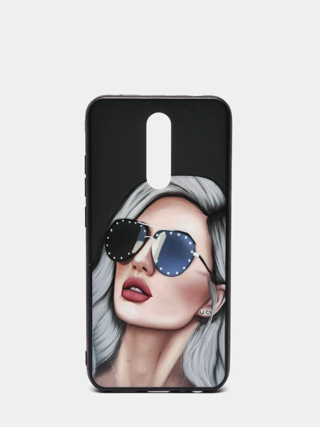 Синий меланж чехол Xiaomi Redmi 8