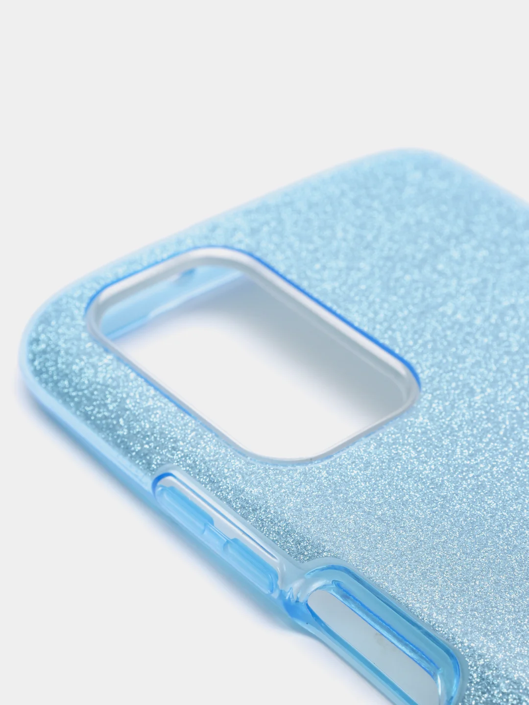 Голубой чехол блестящий Xiaomi Redmi 9T