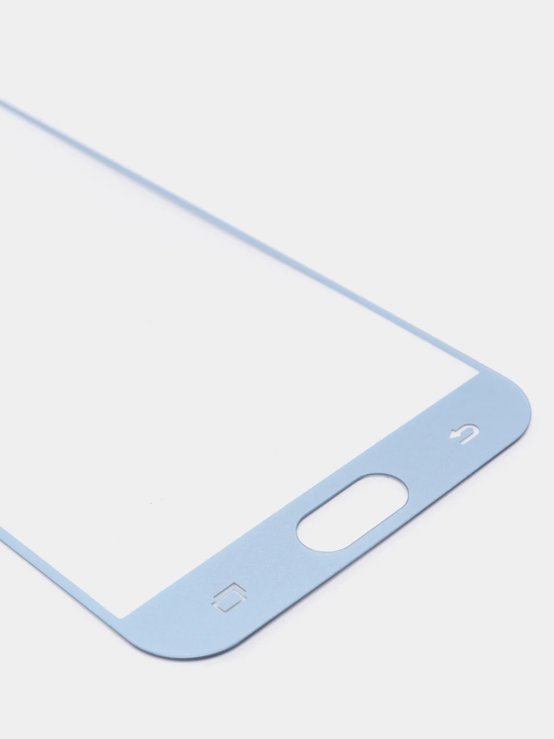 Голубой защитное стекло Samsung J7 2017