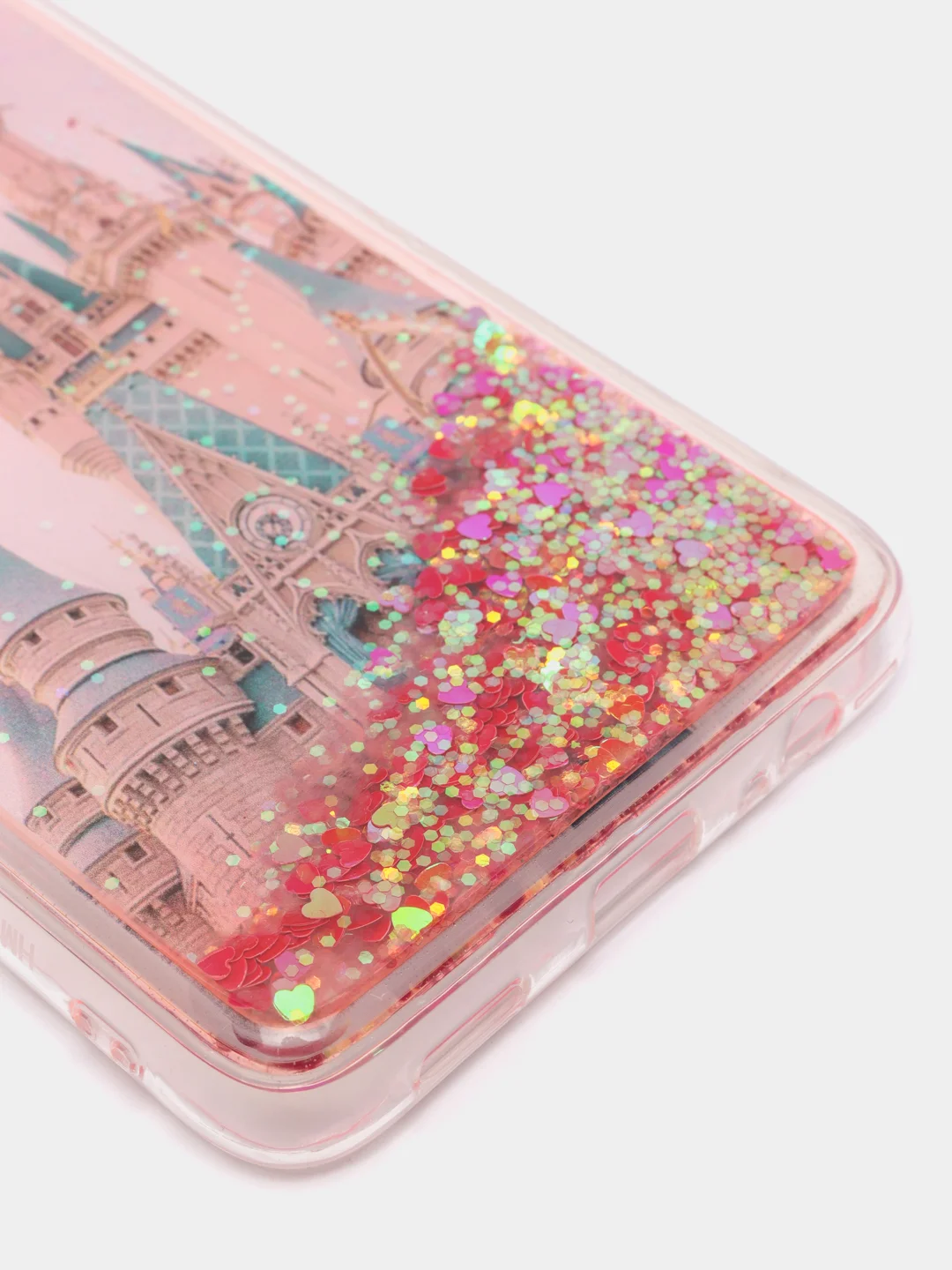 Алый чехол переливашка Xiaomi Note 9T