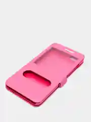 Розовый чехол книжка MEIZU U10