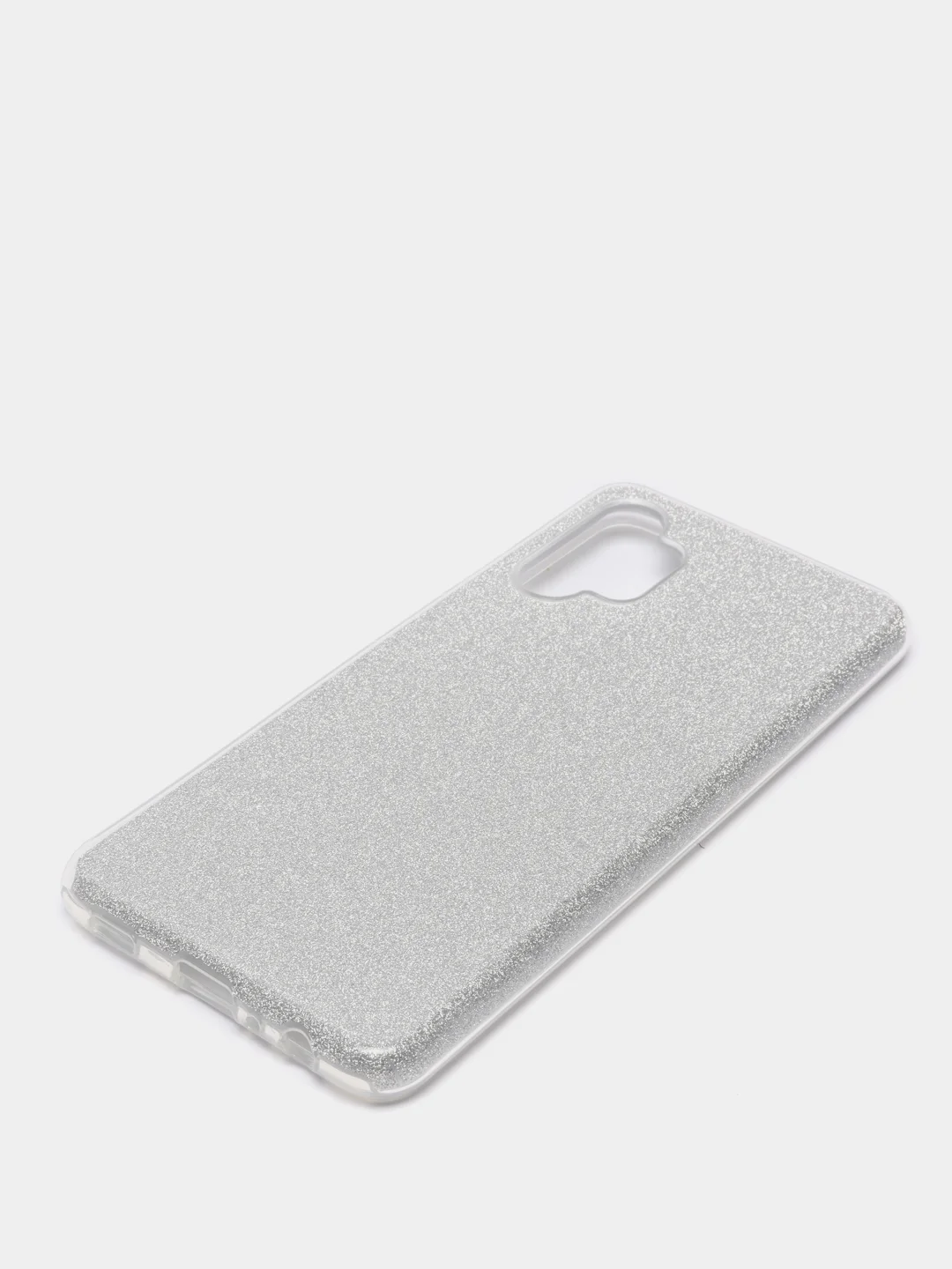Серебряный чехол блестящий SAMSUNG A32