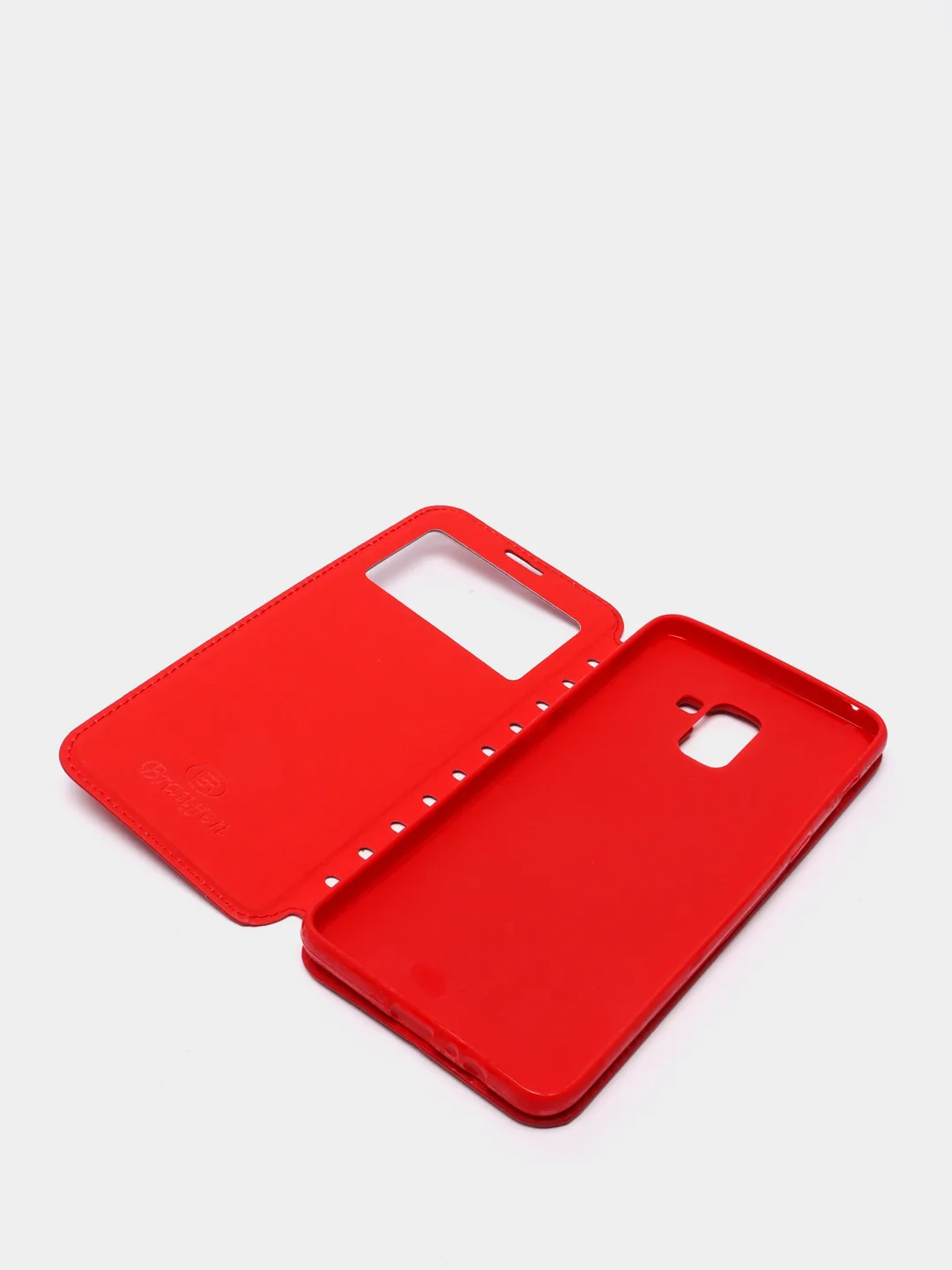Красный чехол книжка SAMSUNG A8 Plus