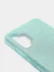 Бирюзовый чехол блестящий SAMSUNG A32