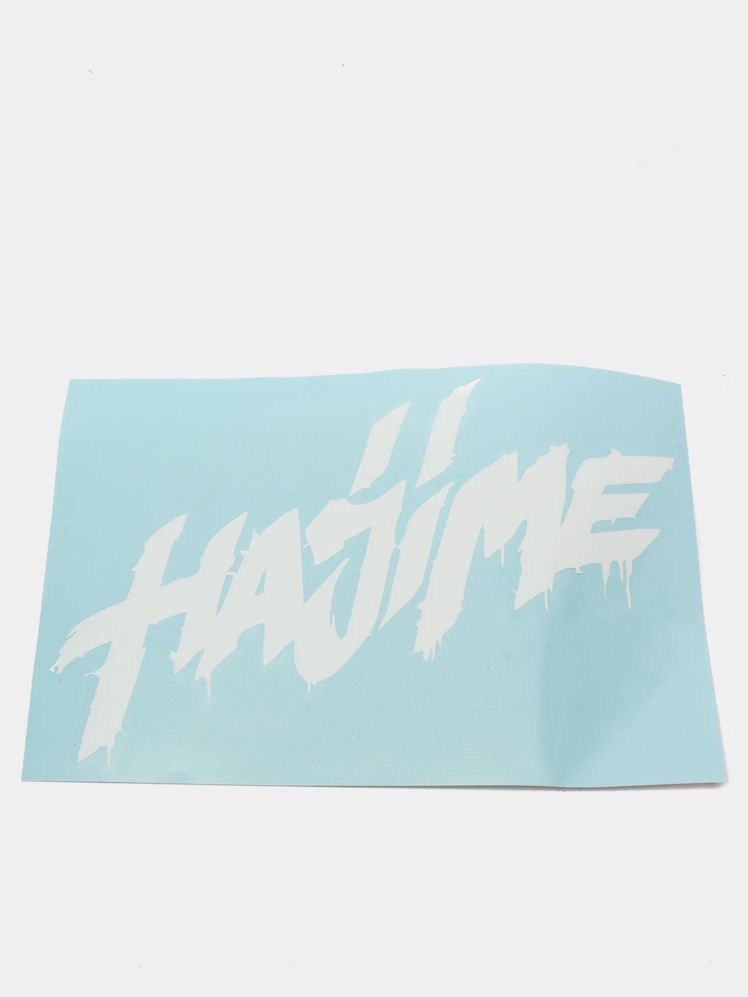Наклейка на авто Hajime (хаджиме), 13х20 см