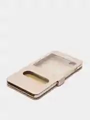 Золотой чехол книжка MEIZU U10