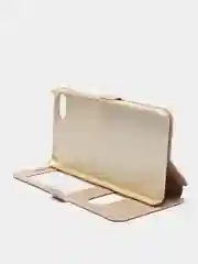 Золотой чехол книжка MEIZU U10