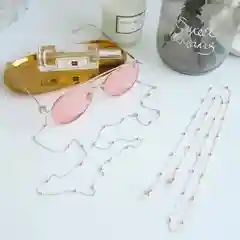 Золотой цепочка для очков