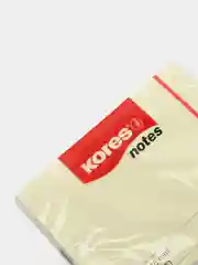 Стикеры Kores 100x75 мм пастельные желтые