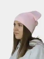 Розовый шапка женская