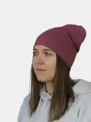 Фуксия шапка женская