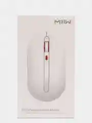 Белый беспроводная мышь Xiaomi MIIIW Wireless Mute Mouse, MWMM01