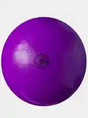 Фиолетовый мяч для художественной гимнастики GO DO (19 см )металлик