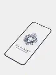 Черный защитное стекло для iPhone 7/8, 7+/8+, X/XS, XS Max, XR/11, 11 ProMax, 12, 12 Pro