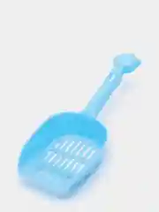 Голубой совок для туалета