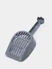 Серый совок для туалета