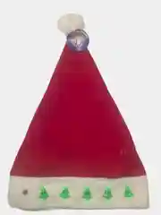 Новогодний колпак , шапка Деда Мороза светящийся и не светящийся