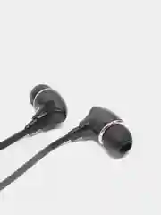 Черный наушники вакуумные с микрофоном Ansty Bass sound  Stereo