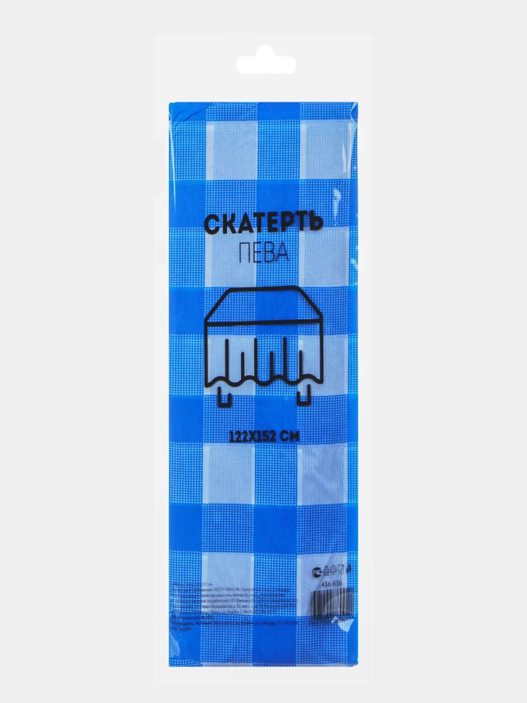 Скатерть "ПЕВА", 122 х 152 см, 4 дизайна