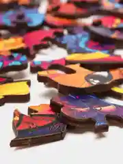 Пазлы фигурные из дерева