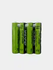 Батарейки Фаза Heavy Duty тип ААА R03, мизинчиковые, 4 штуки