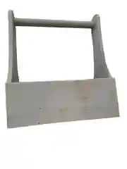 Серый деревянная коробка