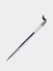 Серебряный ручка шариковая настольная "Counter Pen", BRAUBERG