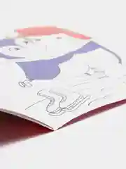 Пурпурный раскраска новогодняя