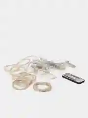 Белый гирлянда "Занавес", с USB контроллером, пультом ДУ