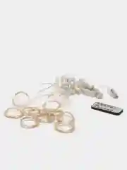 Лимонный гирлянда "Занавес", с USB контроллером, пультом ДУ