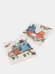 Салфетки бумажные Совы, 50 шт