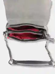 Сумка кожаная, с ремнем для плеча