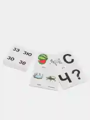 10 игр со звуками З, Зь для развития детей 4-10 лет: 36 предметных карточек и 20 жетонов